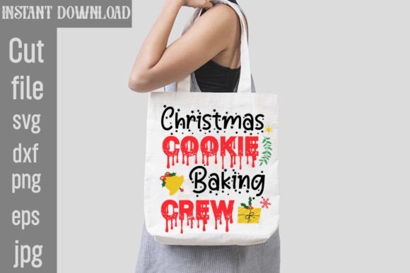 Christmas Cookie Baking Crew SVG Cut File Review for Real Embroidery Use