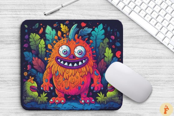 Cute Monster Meets Jungle Charm