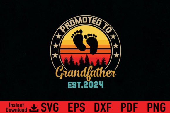 Funny Promoted to Grandfather Est 2024 – A Lighthearted Embroidery Pick?