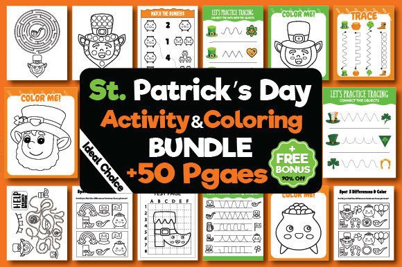 Saint Patrick’s Day Workbook for Kids: A Designer’s Real-World Embroidery Review