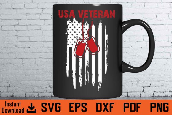 USA Veteran American Flag Svg Design Review